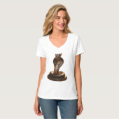 Wadjet – Egyptian Cobra Goddess´5 T-Shirt (Vorderseite Vollansicht)
