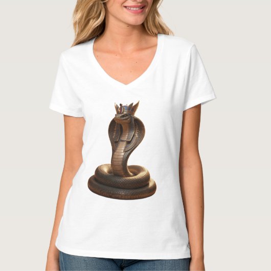Wadjet – Egyptian Cobra Goddess´5 T-Shirt (Vorderseite)