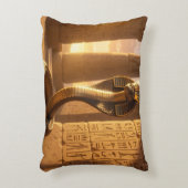 Wadjet – Egyptian Cobra Goddess´6 Dekokissen (Vorderseite(Vertikal))