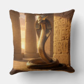 Wadjet – Egyptian Cobra Goddess´6 Kissen (Rückseite)