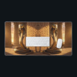 Wadjet – Egyptian Cobra Goddess´6 Schreibtischunterlage<br><div class="desc">Wadjet is a cobra goddess in Egyptian mythology and a protector of the pharaoh and Lower Egypt. She represents protection,  power,  and royal authority.</div>