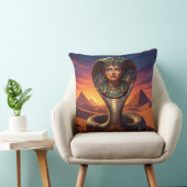 Wadjet – Egyptian Cobra Goddess´7 Kissen (Stuhl )