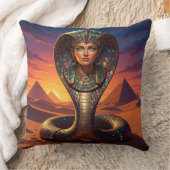 Wadjet – Egyptian Cobra Goddess´7 Kissen (Decke)