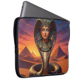 Wadjet – Egyptian Cobra Goddess´7 Laptopschutzhülle (Vorne Rechts)