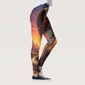 Wadjet – Egyptian Cobra Goddess´7 Leggings (Rechts)