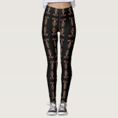 Wadjet – Egyptian Cobra Goddess´7 Leggings (Vorderseite)