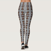 Wadjet – Egyptian Cobra Goddess´7 Leggings (Rückseite)