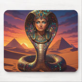 Wadjet – Egyptian Cobra Goddess´7 Mousepad (Vorne)