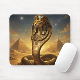 Wadjet – Egyptian Cobra Goddess Mousepad