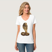 Wadjet – Egyptian Cobra Goddess T-Shirt (Vorderseite Vollansicht)