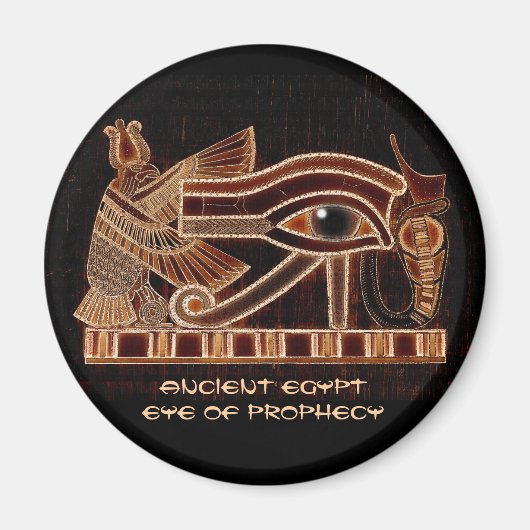 WADJET EYE OF HORUS Ancient Ägypten Kunst-Magnet Magnet (Vorne)