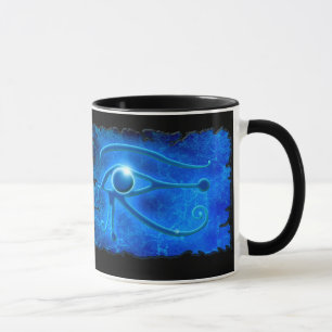 WADJET EYE OF HORUS & Words - Tasse