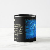 WADJET EYE OF HORUS & Words - Tasse (Zentrum)