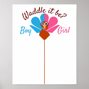 Wadle es sei eine Abstimmung über das Geschlecht Poster