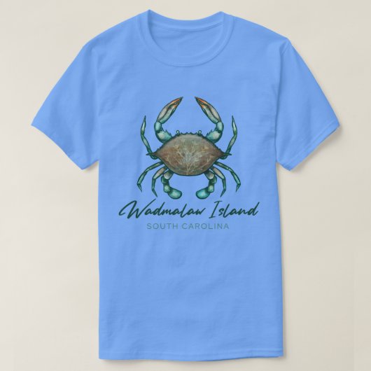 Wadmalaw Island South olina SC T-Shirt (Design vorne)