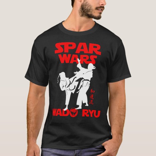 Wado Ryu Karate Kumite Spar Wars - Budo T - Shirt (Vorderseite)
