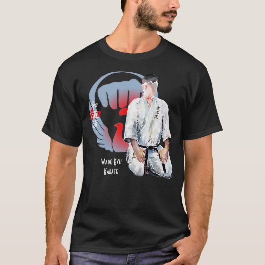 Wado Ryu Karate Seiza Mukuso - Bushido T - Shirt (Vorderseite)