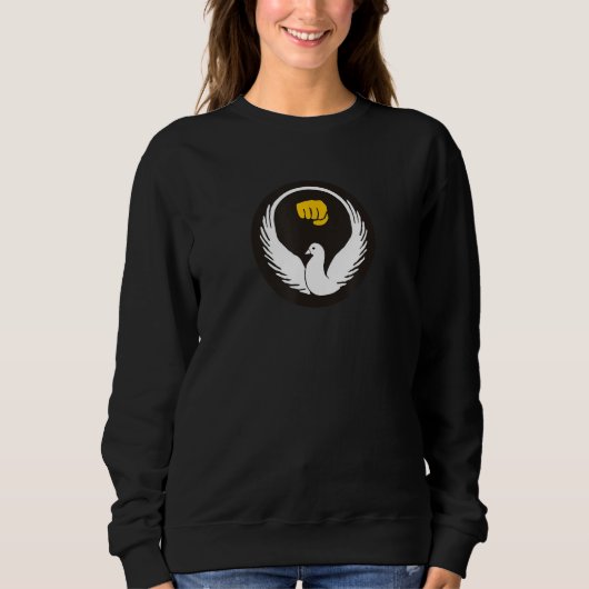 Wado Ryu Karate Style Symbol Dojo Training Sweatshirt (Vorderseite)