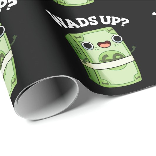 Wads up Funny Money Pub Dark BG Geschenkpapier (Rolleneckpunkt)