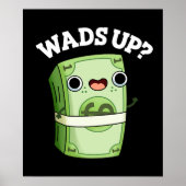 Wads up Funny Money Pub Dark BG Poster (Vorne)
