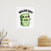Wads up Funny Money Puff Poster (Küche)