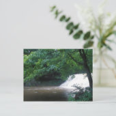 Wadsworth Falls Connecticut Postkarte (Stehend Vorderseite)