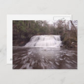 Wadsworth Falls Postkarte (Vorne/Hinten)