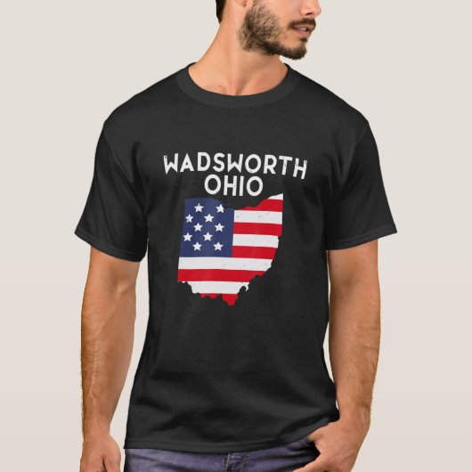 Wadsworth Ohio USA State America Travel Ohioan T-Shirt (Vorderseite)
