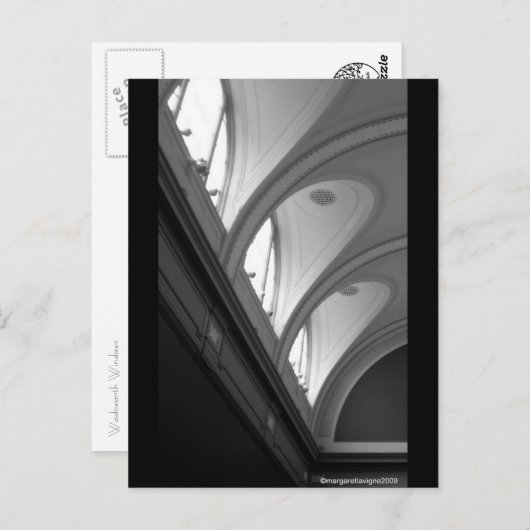 Wadsworth Windows Postkarte (Vorne/Hinten)