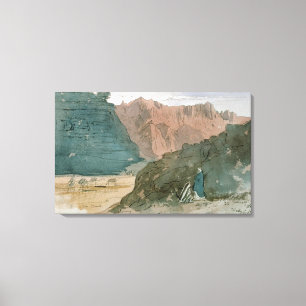 Wady Sidera, 1849 (w/c) Leinwanddruck