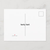 waefwef ankündigungspostkarte (Rückseite)