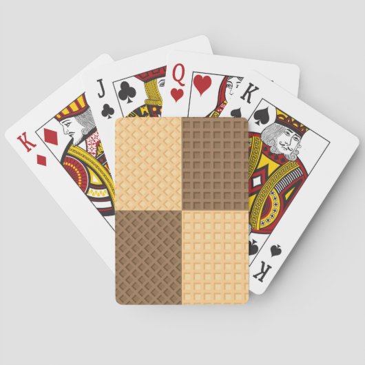 Wafer-Ofen Spielkarten (Rückseite)