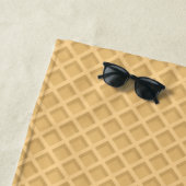 Wafer Strandtuch (Beispiel)