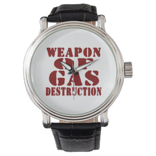 Waffe der Gas-Zerstörung Armbanduhr