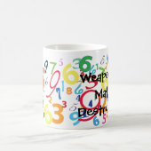 Waffe der Mathe-Zerstörungs-Tasse Kaffeetasse (Mittel)