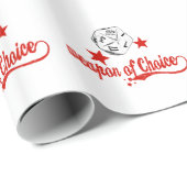 Waffe der Wahl Geschenkpapier (Rolleneckpunkt)