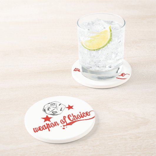 Waffe der Wahl Untersetzer (Seite)