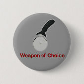 Waffe des auserlesenen Knopfes Button (Vorderseite)