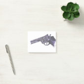 Waffe Post-it Klebezettel (Büro)