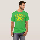Waffe X Retro T-Shirt (Vorne ganz)