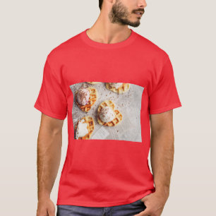 Waffel-Eiscreme-Liebe-Tee T-Shirt