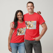 Waffel-Eiscreme-Liebe-Tee T-Shirt (Unisex)