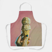 Waffel-Eiscreme-Tüte Schürze (Vorderseite)