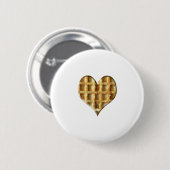 Waffel herz button (Vorne & Hinten)