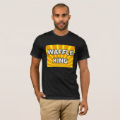 WAFFEL KING MENS VATER T - SHIRT (Vorne ganz)
