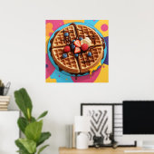 Waffel Poster (Heimbüro)