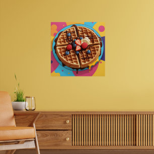 Waffel Poster