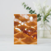 Waffel Postkarte (Stehend Vorderseite)