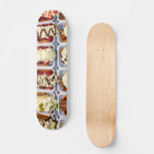 Waffel Skateboard (Vorderseite)