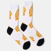 Waffel-Socken Socken (Rechts)